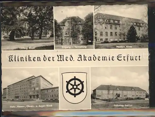 Erfurt Kliniken der med Akademie Erfurt Kat. Erfurt