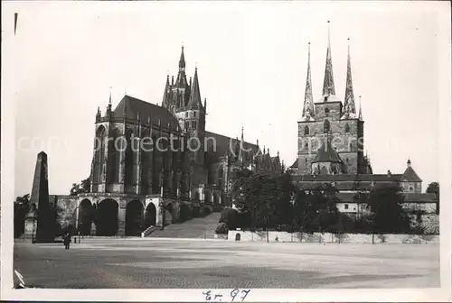 Erfurt Dom mit Severikirche Kat. Erfurt