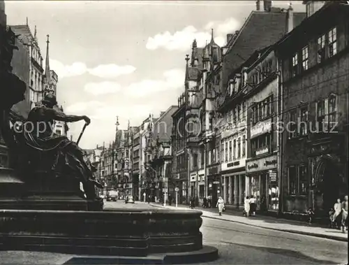 Erfurt Am Anger Brunnen Kat. Erfurt