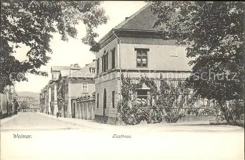 Weimar Thueringen Liszthaus / Weimar /Weimar Stadtkreis