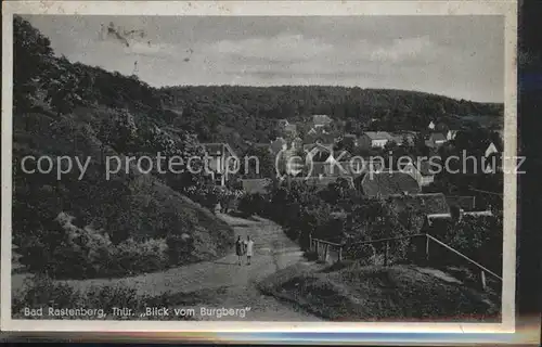 Rastenberg Blick vom Burgberg Kat. Rastenberg