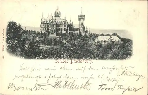 wb15154 Koenigswinter Schloss Drachenburg x Kategorie. Koenigswinter Alte Ansichtskarten