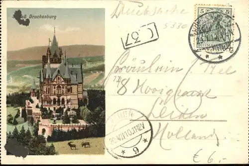 wb15267 Koenigswinter Schloss Drachenburg Wildpark x Kategorie. Koenigswinter Alte Ansichtskarten