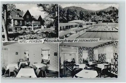 we74261 Koenigswinter Hotel Pension Hirschberghaus * Kategorie. Koenigswinter Alte Ansichtskarten