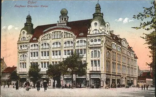 Erfurt Kaufhaus Roemischer Kaiser Kat. Erfurt