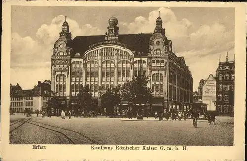 Erfurt Kaufhaus Roemischer Kaiser GmbH Kat. Erfurt