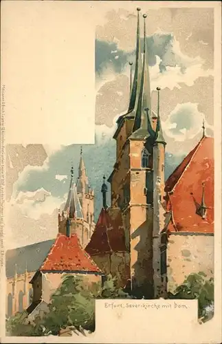 Erfurt Severikirche Dom Kat. Erfurt