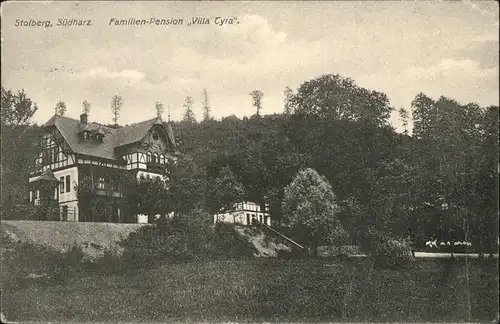 Stolberg Harz Familien Pension Villa Tyra Kat. Stolberg Harz