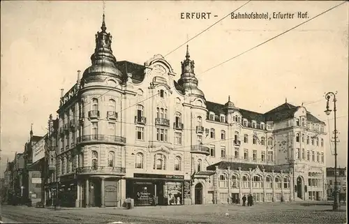 Erfurt Bahnhofshotel Erfurter Hof Kat. Erfurt