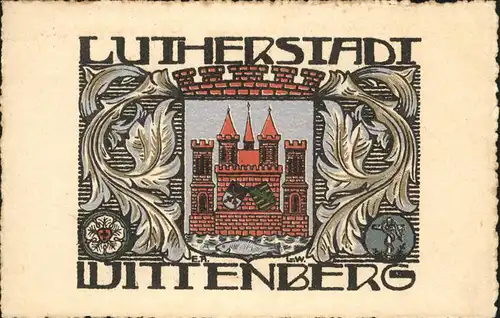 Wittenberg Lutherstadt Lutherstadt Wappen / Wittenberg /Wittenberg LKR