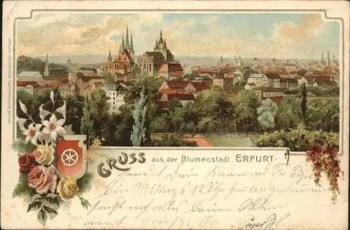 Erfurt Blumenstadt Kat. Erfurt