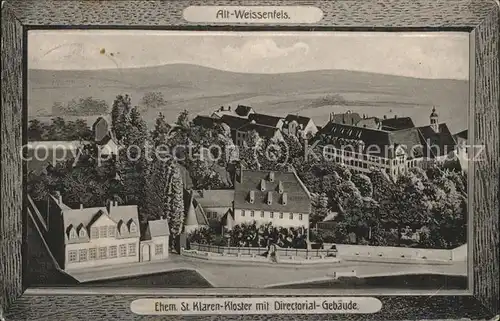 Weissenfels Saale Ehem. St. Klaren-Kloster Directiorial Gebaeude / Weissenfels /Burgenlandkreis LKR