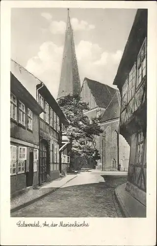 Salzwedel An der Marienkirche Kat. Salzwedel