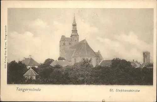 Tangermuende St. Stephanskirche Kat. Tangermuende