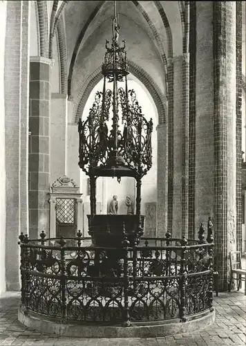 Salzwedel Kirche St. Marien Taufe Kat. Salzwedel