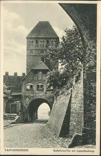 Tangermuende Rosspforte Tor JHB Kat. Tangermuende