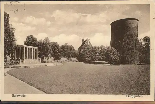 Salzwedel Burggarten Kat. Salzwedel