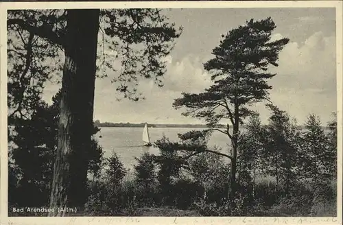 Arendsee Altmark Segler Kat. Arendsee