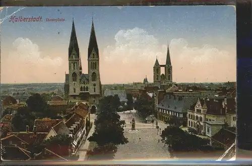 Halberstadt Domplatz Kat. Halberstadt