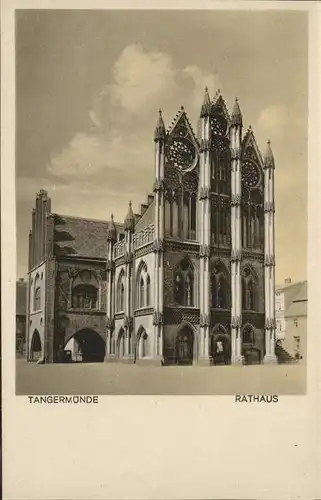 Tangermuende Rathaus Kat. Tangermuende