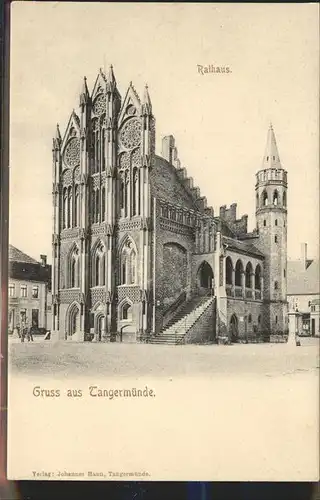 Tangermuende Rathaus Kat. Tangermuende