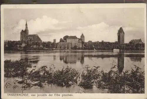 Tangermuende jenseits der Elbe Kat. Tangermuende