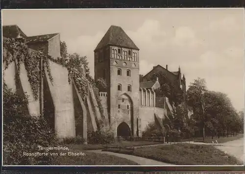 Tangermuende Rosspforte Kat. Tangermuende