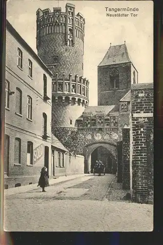 Tangermuende Neustaedter Tor Kat. Tangermuende