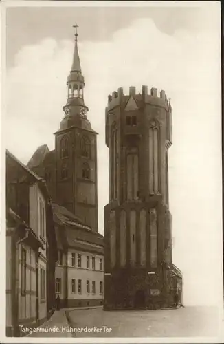 Tangermuende Huehnerdorfer Tor Kat. Tangermuende