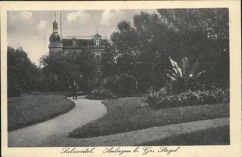 Salzwedel Anlagen bei Gr. Stegel Kat. Salzwedel