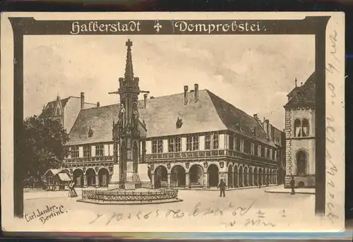 Halberstadt Domprobstei Kat. Halberstadt