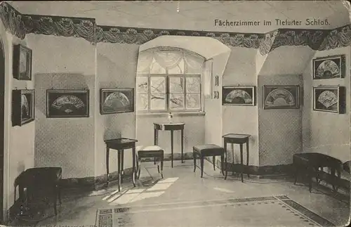 Tiefurt Faecherzimmer Schloss Kat. Weimar