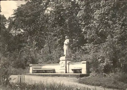 Weimar Thueringen Franz-List-Denkmal / Weimar /Weimar Stadtkreis