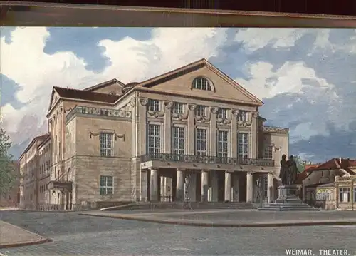 Weimar Thueringen Theater / Weimar /Weimar Stadtkreis