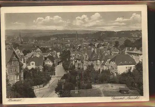 Weimar Thueringen Gesamt / Weimar /Weimar Stadtkreis