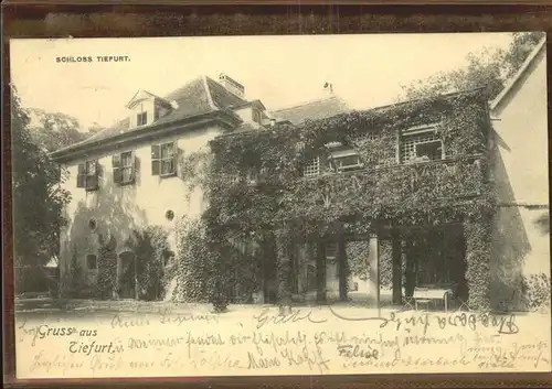 Tiefurt Schloss Kat. Weimar