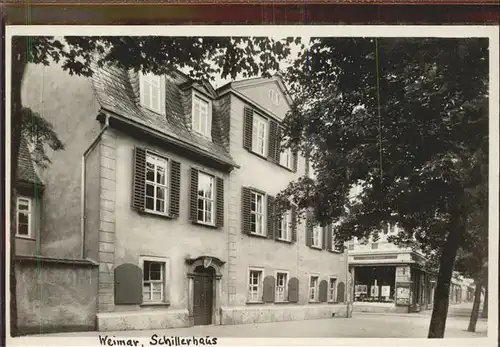 Weimar Thueringen Schillerhaus / Weimar /Weimar Stadtkreis