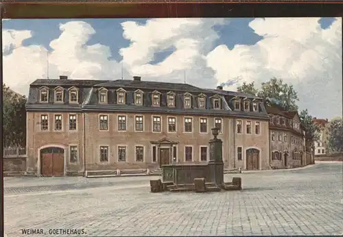 Weimar Thueringen Goetehaus / Weimar /Weimar Stadtkreis