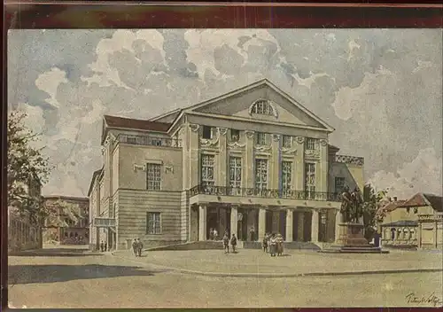 Weimar Thueringen Deutsches Nationaltheater / Weimar /Weimar Stadtkreis