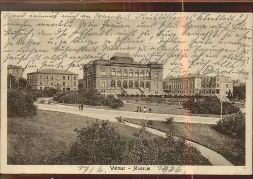 Weimar Thueringen Museum / Weimar /Weimar Stadtkreis