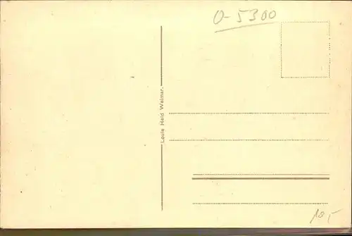 Weimar Thueringen Liszthaus / Weimar /Weimar Stadtkreis