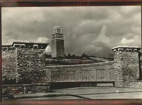 Weimar Thueringen Buchenwald Mahn- Gedenkstaette Turm Ringgrab 2 / Weimar /Weimar Stadtkreis