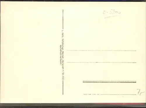 Weimar Thueringen Wittumspalais Einfahrt / Weimar /Weimar Stadtkreis