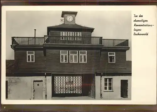 Weimar Thueringen Buchenwald Konzentrationslager / Weimar /Weimar Stadtkreis
