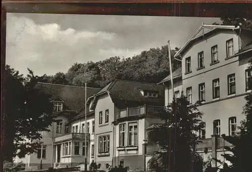 Bad Berka Strasse Sanatorium / Bad Berka /Weimarer Land LKR