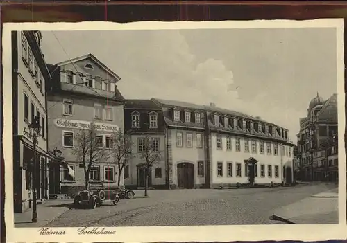 Weimar Thueringen Goethehaus / Weimar /Weimar Stadtkreis