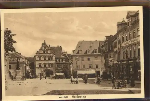 Weimar Thueringen Herderplatz / Weimar /Weimar Stadtkreis