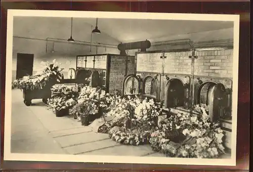 Weimar Thueringen Buchenwald Krematorium Mahn- Gedenkstaette KZ / Weimar /Weimar Stadtkreis