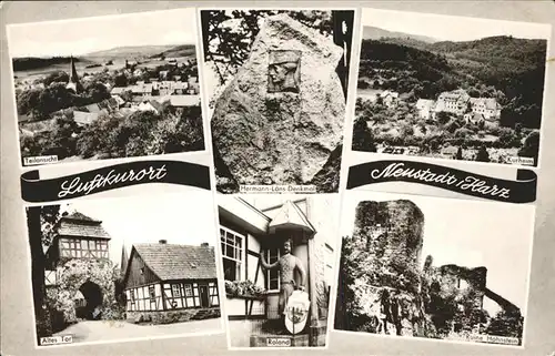 Neustadt Harz Kurheim Roland Altes Tor Kat. Neustadt Harz