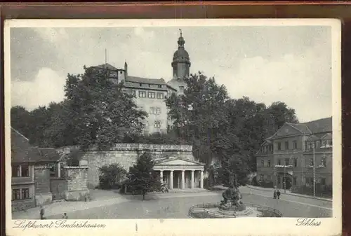 Sondershausen Thueringen Schloss Kat. Sondershausen